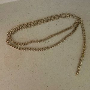 Dynamite Gold Chain Belt